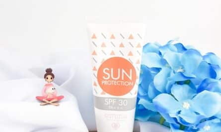 review emina sun protection