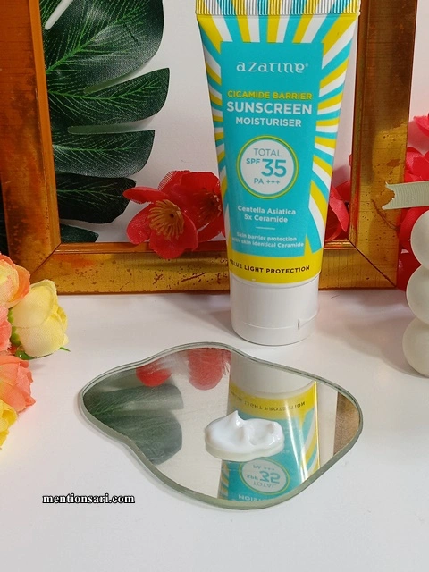 review sunscreen azarine moisturizer